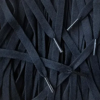 Adidas laces Black veters Zwart flat