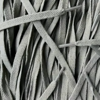 Asics laces Mushroom flat