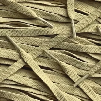 Asics laces Old Yellow flat