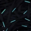Black Nike laces Teal tips