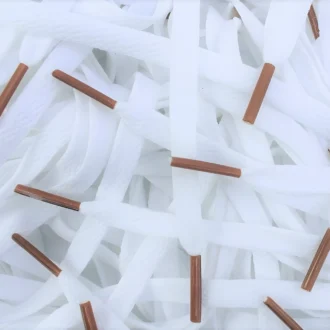 Colored Tips Nike Laces Brown Veters Bruin