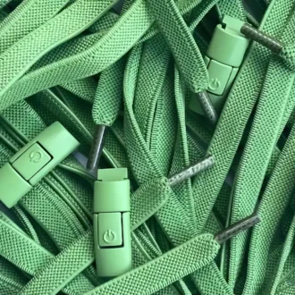 Elastische veters Groen