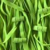 Elastische veters Neongroen