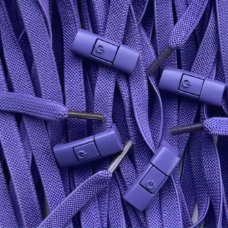 Elastische veters Paars