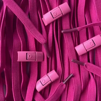 Elastische veters Roze