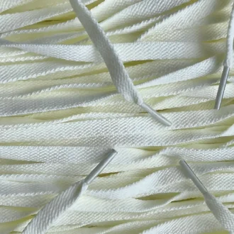 Flat Nike laces Ivory White Ivoorwit