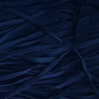 Flat Nike laces Midnight Blue Nachtblauw