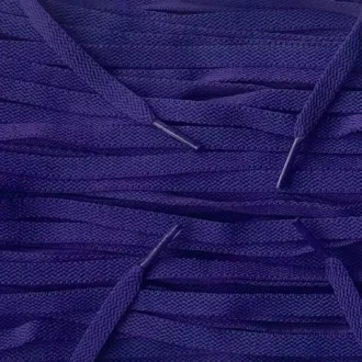 Flat Nike laces Obsidian Blue Obsidiaan Blauw