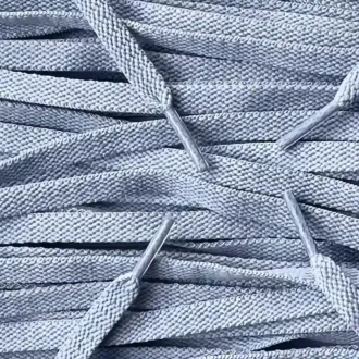 Flat Nike laces Silver Gray Zilvergrijs