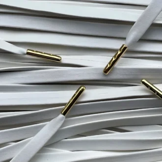 Leren lederen veters wit leather laces white