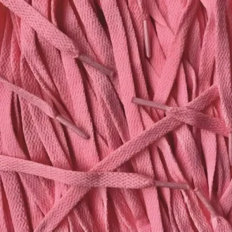 Nike laces Flamingo Pink flat