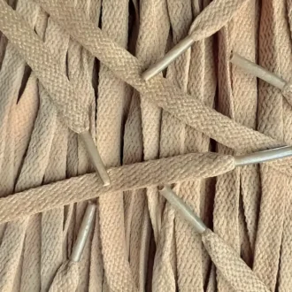 Nike laces Wheat flat