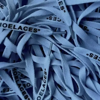 Off White SHOELACES laces veters Grey Blue