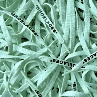Off White SHOELACES laces veters Mint