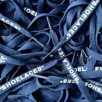 Off White SHOELACES laces veters Navy