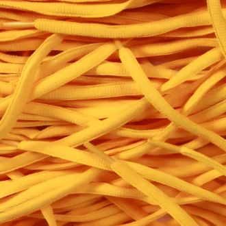 Oval laces Gold Yellow