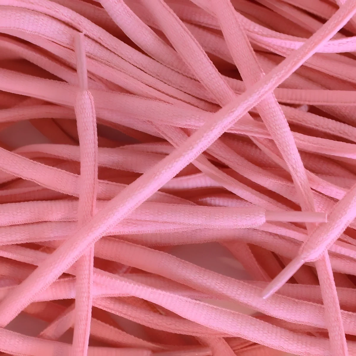 Oval laces Old pink