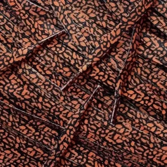 Print laces Cement Orange