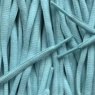 Small oval laces dark aquamarine smalle ovale veters donkeraquamarijn