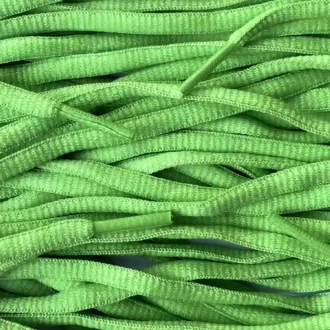 Small oval laces light green smalle ovale veters lichtgroen