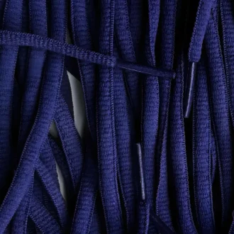 Small oval laces midnight blue smalle ovale veters nachtblauw