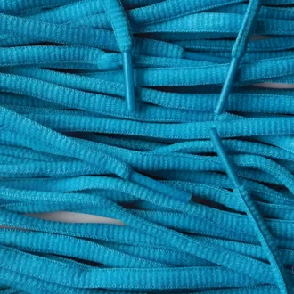 Small oval laces teal smalle ovale veters teal