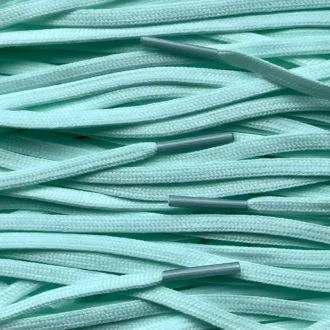 Smalle voetbal veters aquamarijn football soccer laces aquamarine