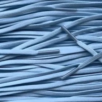 Smalle voetbal veters ijsblauw football soccer laces ice blue