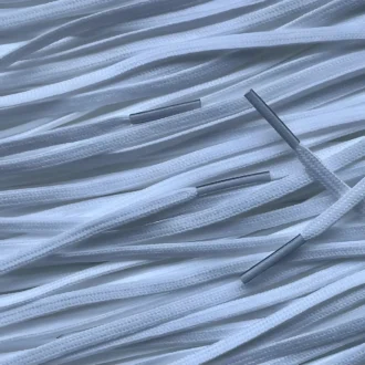 Smalle voetbal veters wit football soccer laces white