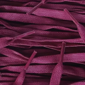 Wax laces Burgundy premium flat veters Nike shoelaces