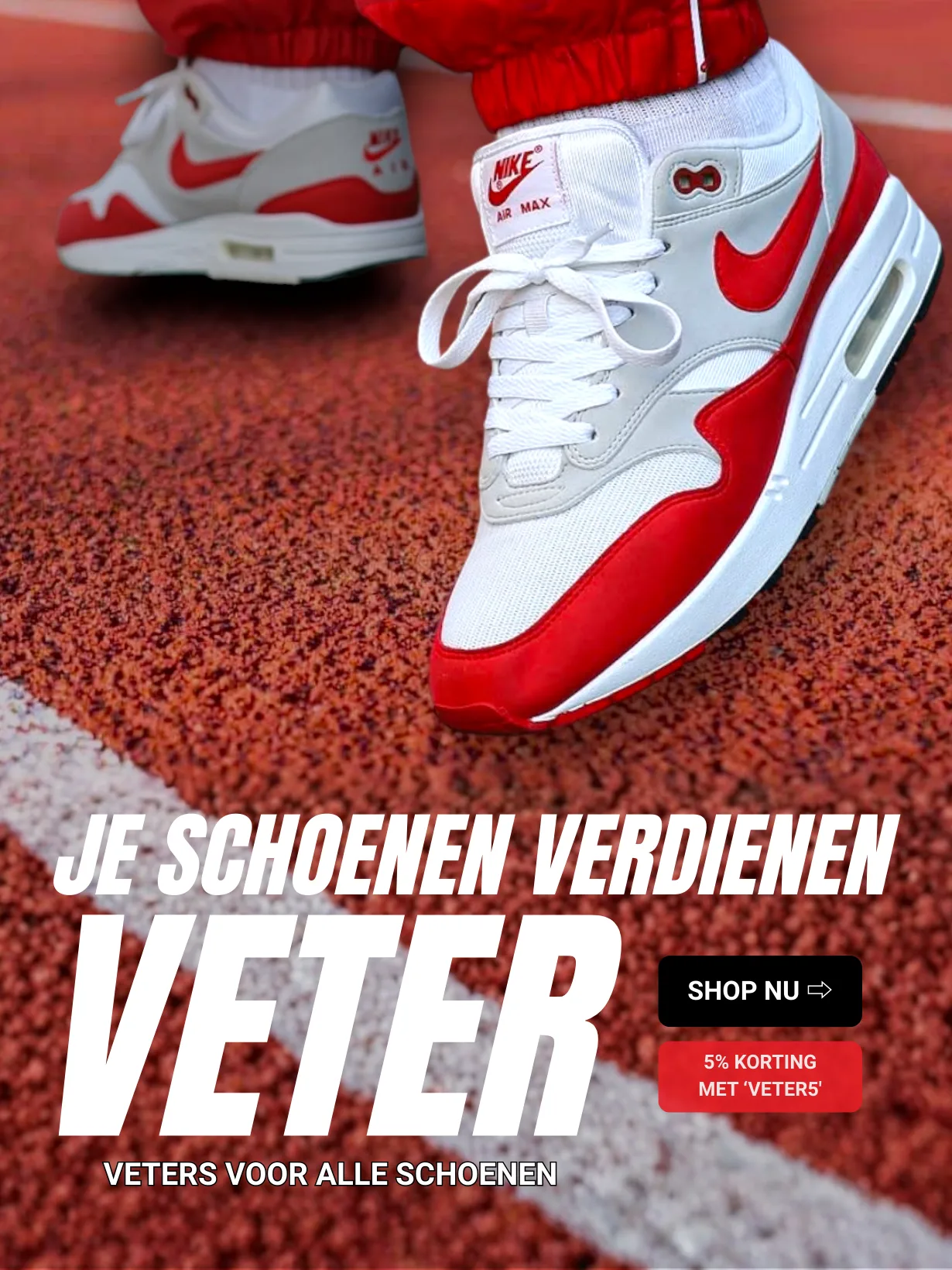 Je schoenen verdienen Veter Veters voor alle schoenen Mobiel